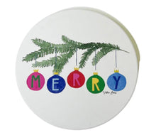 Load image into Gallery viewer, Colorful Christmas Pre-Packed Round Coaster Display
