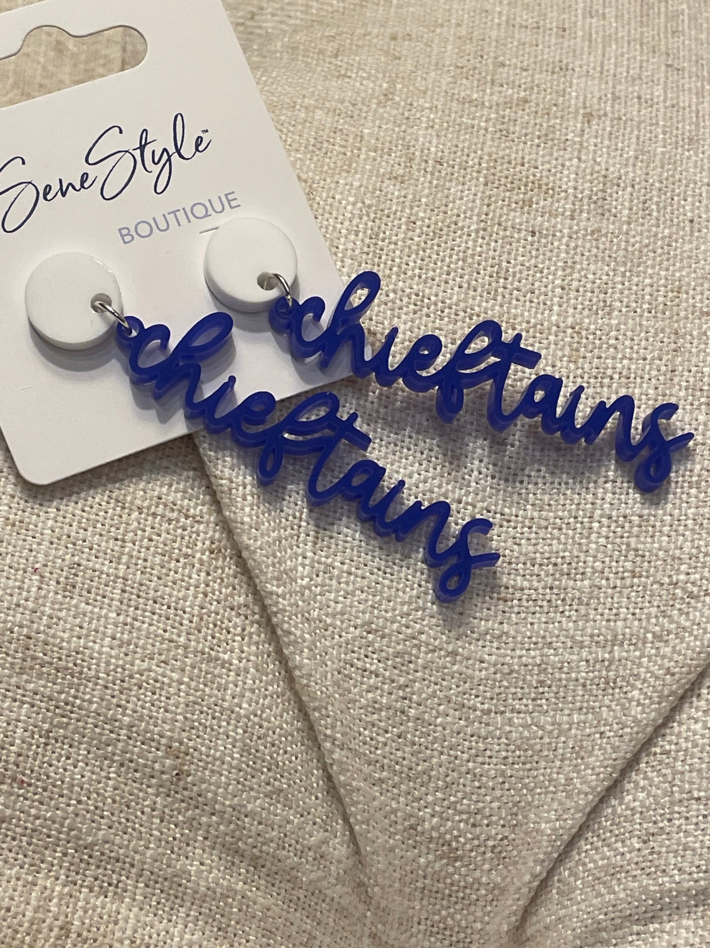 Chieftains Game Day Earrings