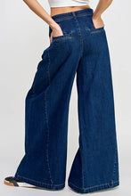 Load image into Gallery viewer, Super wide leg Denim Trousers
