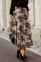 Load image into Gallery viewer, Floral Embroidered Tulle Maxi Skirt
