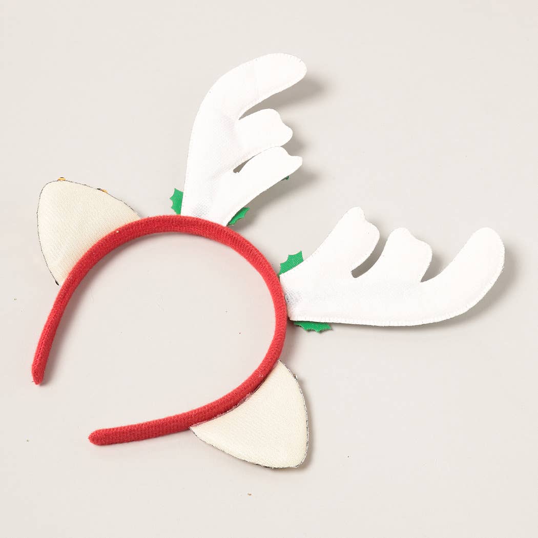 Assorted Reindeer Ears Christmas Headbands