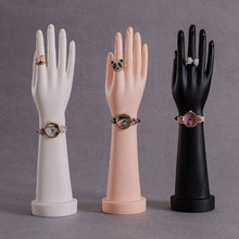 Load image into Gallery viewer, ST029 Hand display stand for gloves and cuffs in White
