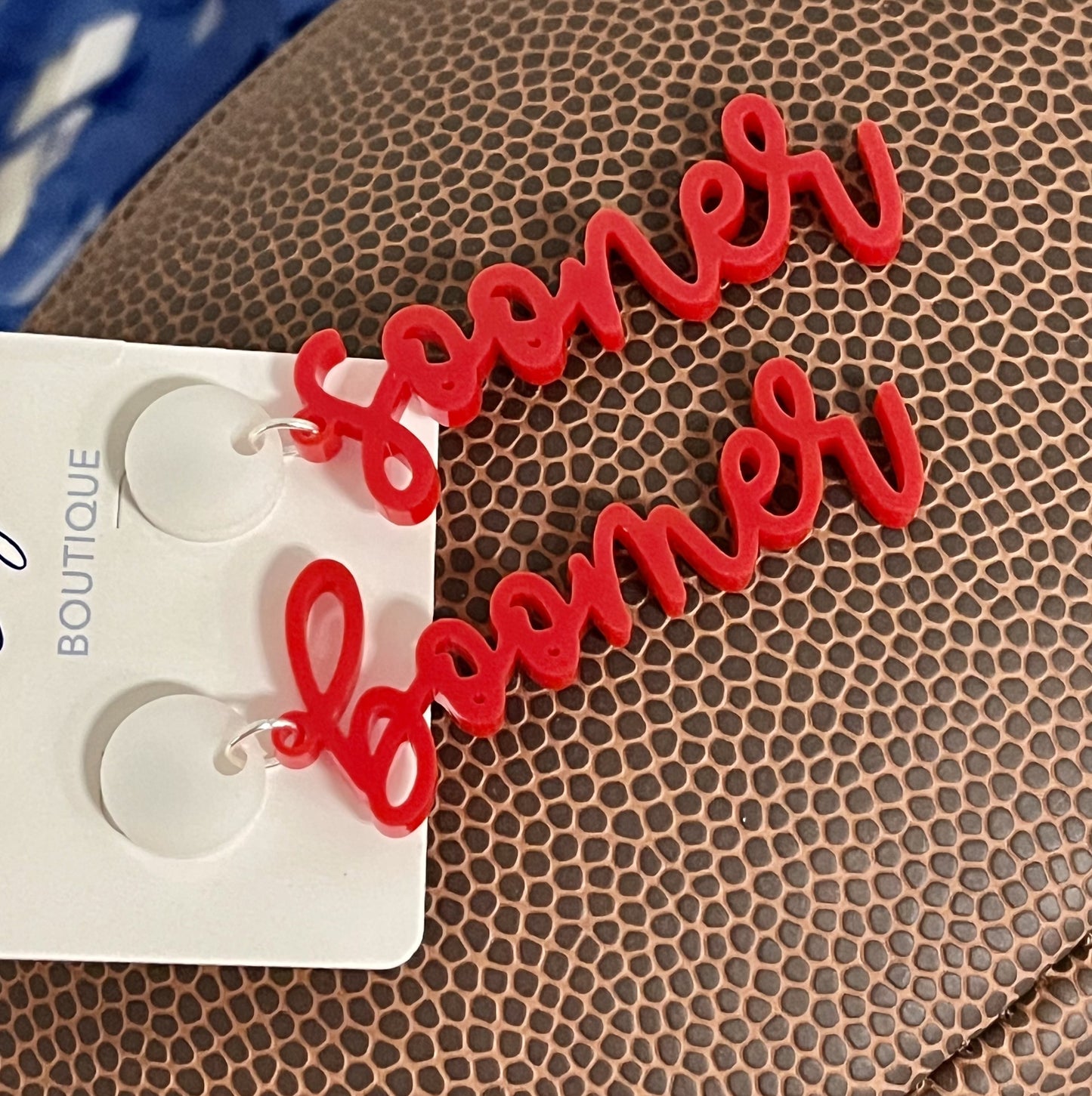 Boomer Sooner Earrings