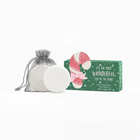 Candy Cane Shower Steamer GIft Set