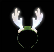 Load image into Gallery viewer, 10&quot; LIGHT-UP HOLIDAY REINDEER ANTLERS

