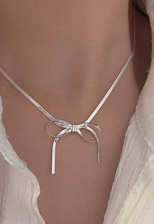 Bow Necklaces