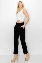 Load image into Gallery viewer, Kristy Crepe Knit Pant / BLACK
