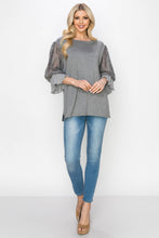 Load image into Gallery viewer, Shiron Sweater Knitted Top with Lace
