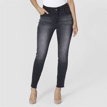 Load image into Gallery viewer, OMG ZoeyZip Skinny Ankle Jeans with Fringe
