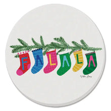 Load image into Gallery viewer, Colorful Christmas Pre-Packed Round Coaster Display

