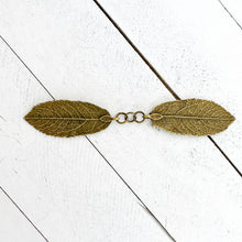 Load image into Gallery viewer, Willow Leaf Dress Clasp
