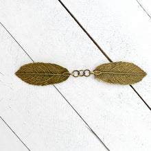 Load image into Gallery viewer, Willow Leaf Dress Clasp
