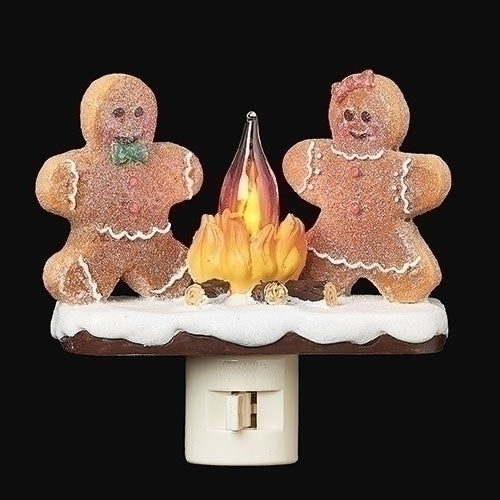 Gingerbread Couple Themed Night Light
