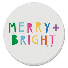 Load image into Gallery viewer, Colorful Christmas Pre-Packed Round Coaster Display
