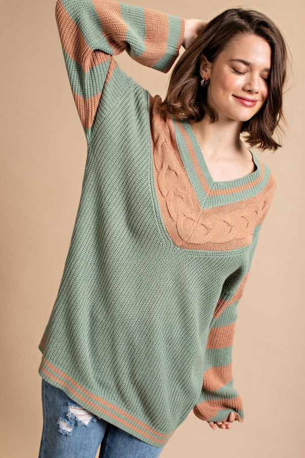 Dusty Sage Sweater