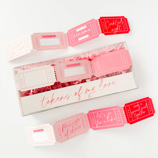 Valentine's Day Love Coupons: Pre-Filled Coupons