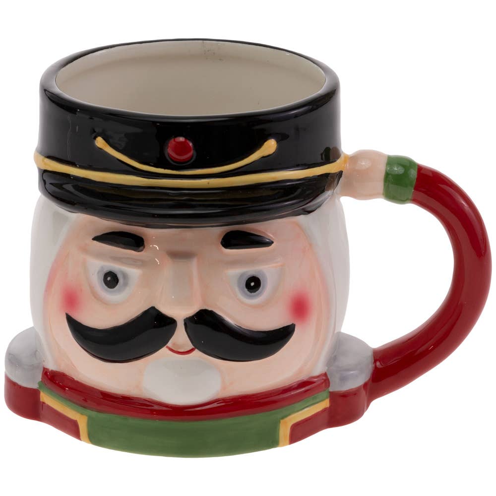 Festive Nutcracker Ceramic Mug Christmas