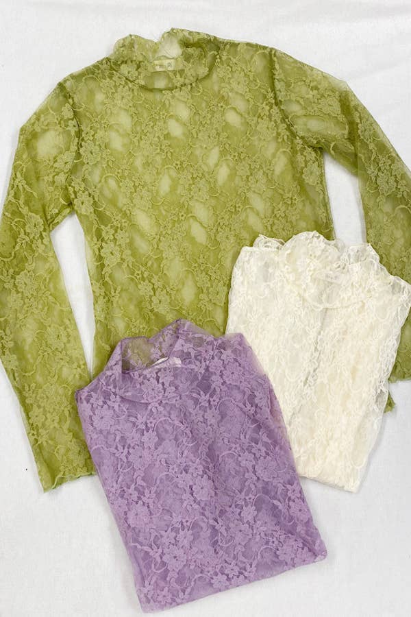 Kiwi Lace Top