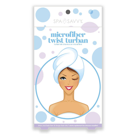 Micrifiber Twist Turban SPASAVVY