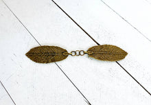 Load image into Gallery viewer, Willow Leaf Dress Clasp
