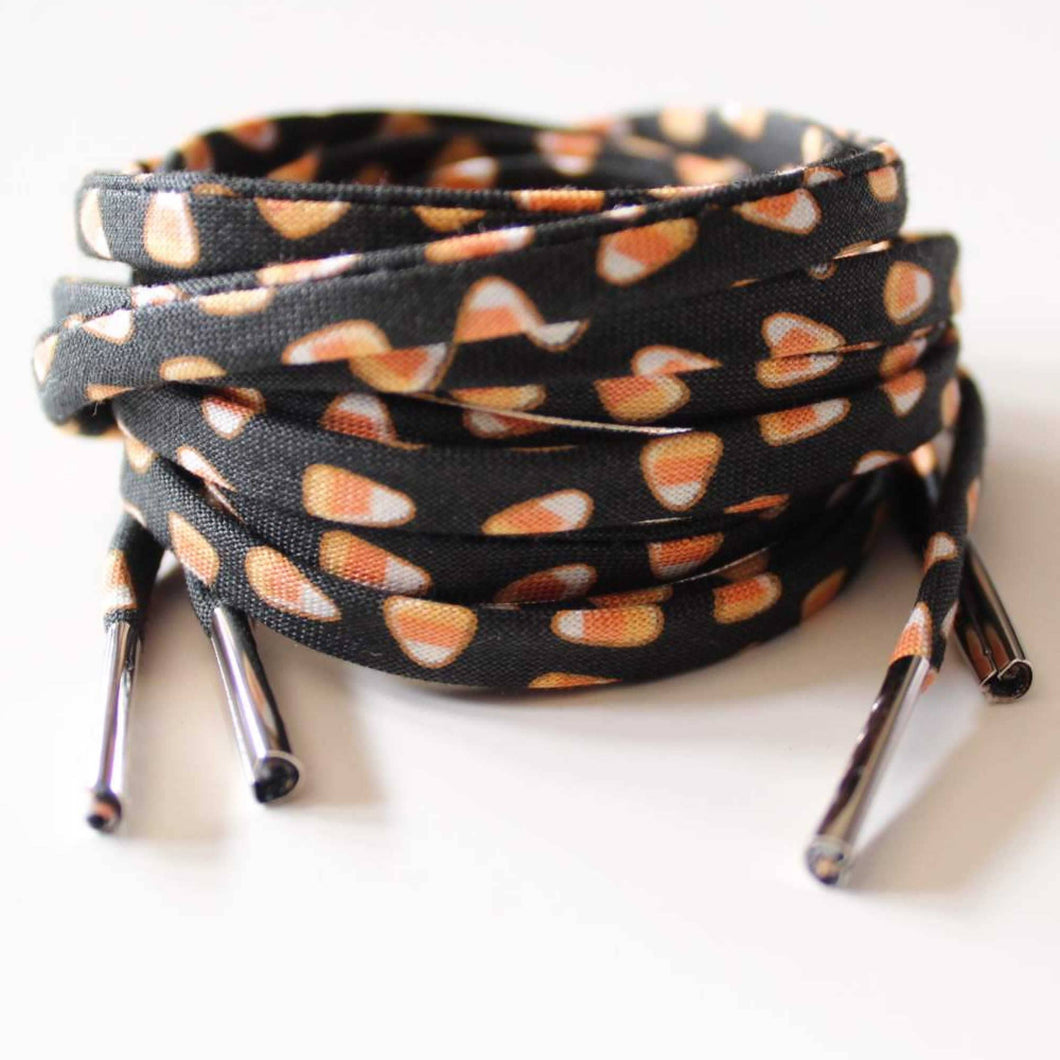 Halloween Cute Shoe Laces Candy Corn