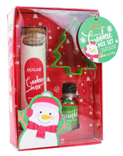 Load image into Gallery viewer, Holiday Cookie Mix w/ Sprinkles &amp; Cutter: Chocolate Chip Cookie Character
