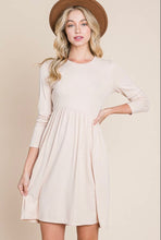 Load image into Gallery viewer, Rib Long Sleeve Knit Dress
