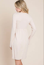 Load image into Gallery viewer, Rib Long Sleeve Knit Dress
