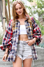Load image into Gallery viewer, Plaid Babydoll Top
