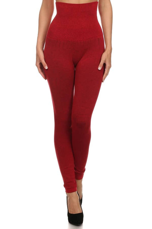 Tummy Control High Waist Compression Leggings