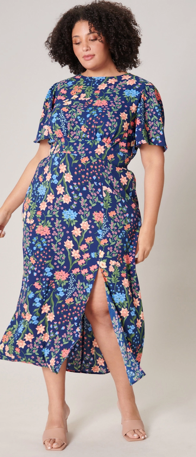 English Countryside Bloom Floral Dress
