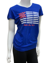 Load image into Gallery viewer, Blue Made in USA T-Shirt

