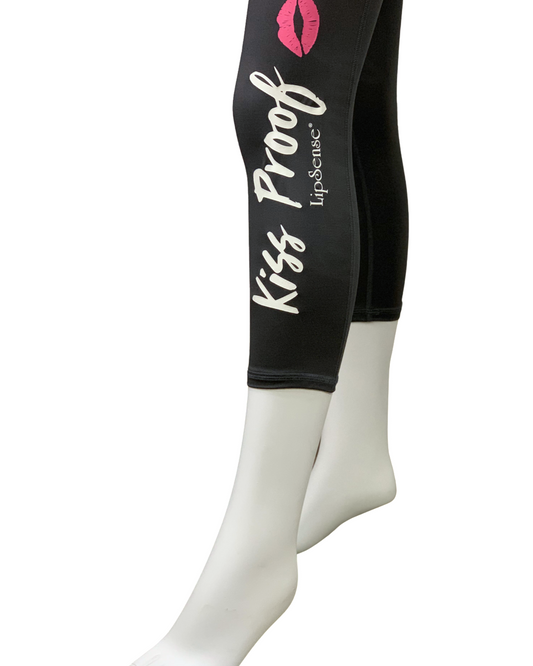 Gray Kiss Proof Leggings