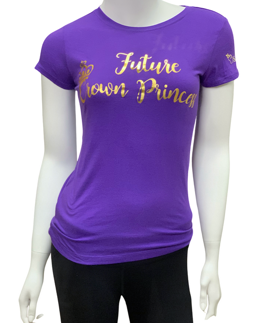 Kids Future Crown Princess  T-Shirt