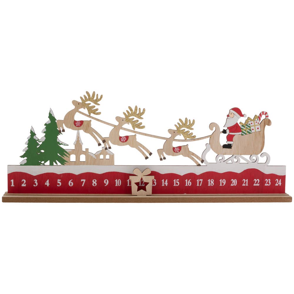 Santa & Reindeer Advent Calendar Christmas