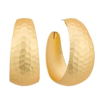 Matte Gold Metal Textured 1.5