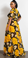 Load image into Gallery viewer, Surplice Pleated Sleeve Maxi Top
