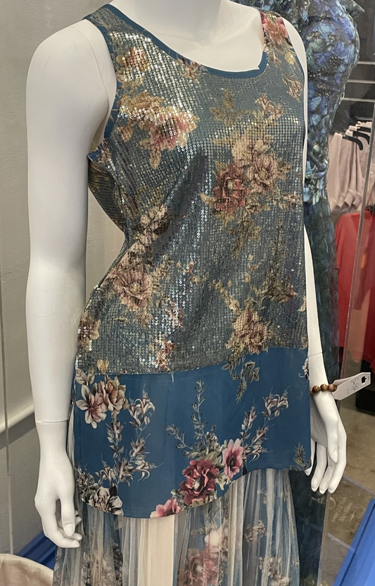 Sequin Tank