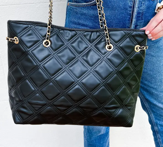 Delilah Quilted Tote