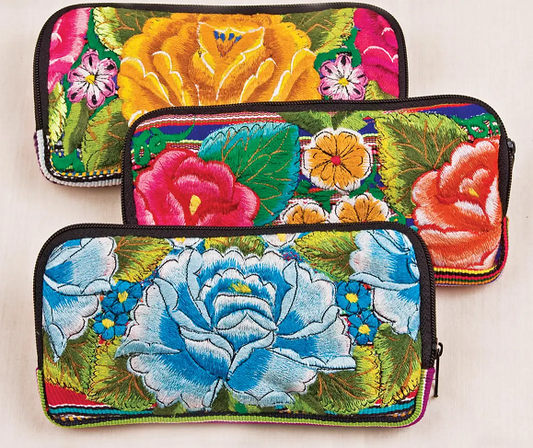 Embroidered Wallet