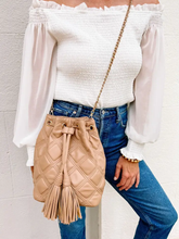 Load image into Gallery viewer, Estelle Quilted Bucket Bag
