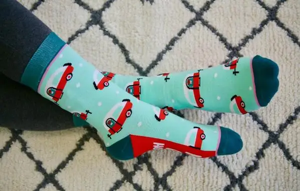 Home For The Holidays Crew Socks