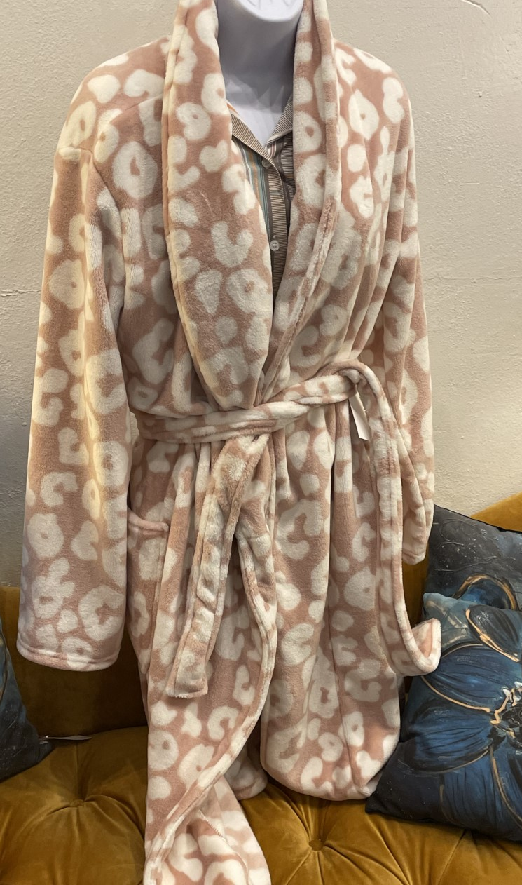 Pink Clay Robe