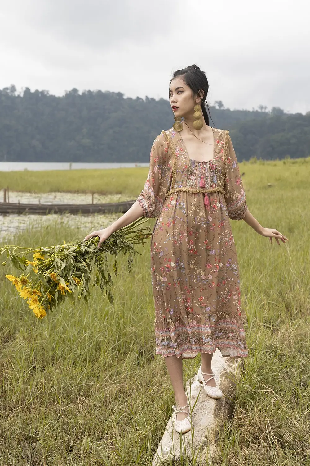 Tian Midi Dress